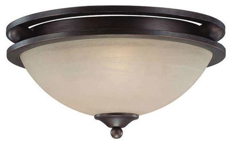 Jeremiah Lighting 25422-OB Seymour Flushmount Light, Oiled Bronze ...