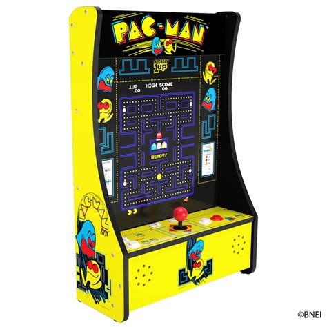 Arcade1Up Pac Man Partycade 5 in 1 Countertop Arcade Video Game Cabinet ...