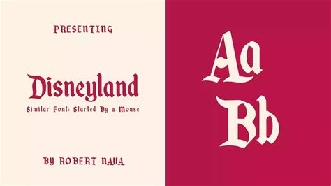 Disneyland Font Download Free - Free Fonts Lab