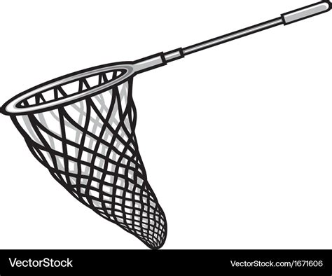 Fishing net Royalty Free Vector Image - VectorStock