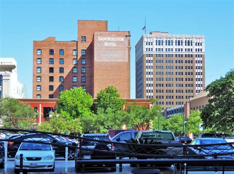 Houston in Pics: Historic Sam Houston Hotel Building in Downtown Houston