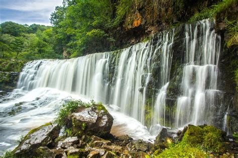 Free Images : waterfall, river, stream, body of water, england, wales, wasserfall, water feature ...