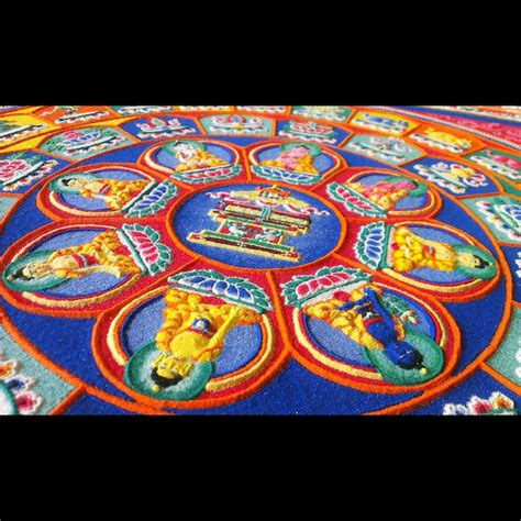 Tibetan Monks Painstakingly Create Incredible Mandalas Using Millions ...