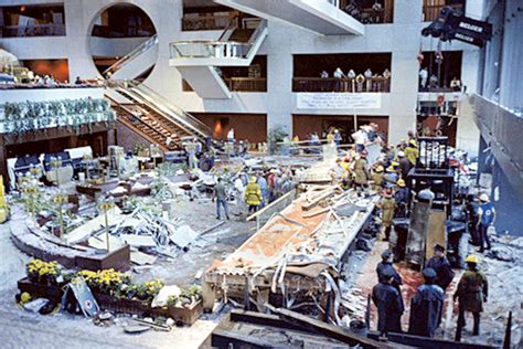 July 17, 1981: Hyatt Regency walkway crashes in US