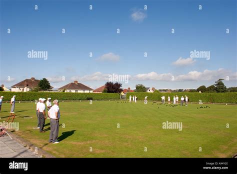 Lawn Green Bowls Stock Photo - Alamy