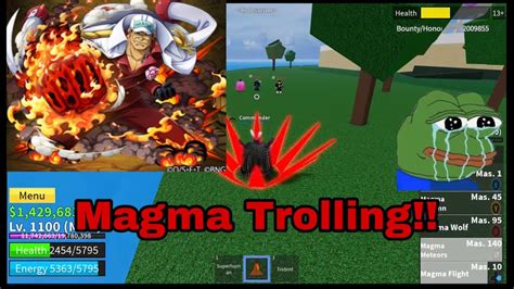 Is magma better than light blox fruits