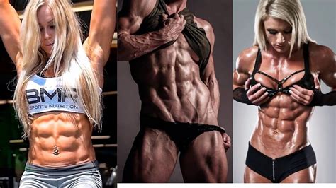 Female Bodybuilder 6 PACK ABS Compilation | Beauty Muscles - YouTube