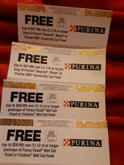 Coupons for free animal food? Call or email to get yours! - CORKSSTUFF