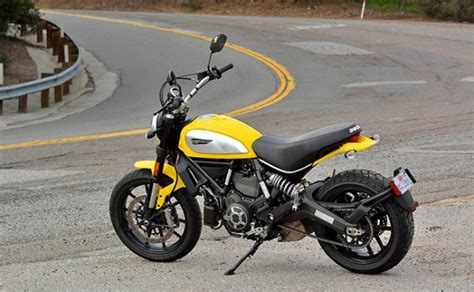 Ducati Scrambler Icon Yellow Images | SAGMart