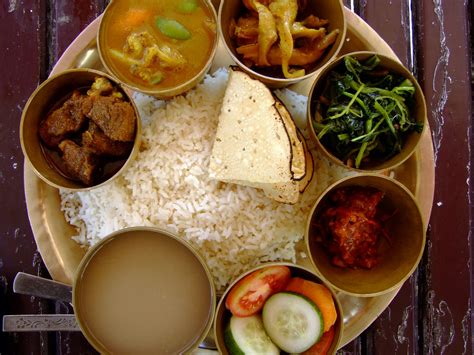 Food from Nepal: Dal Bhat (the tourist version)