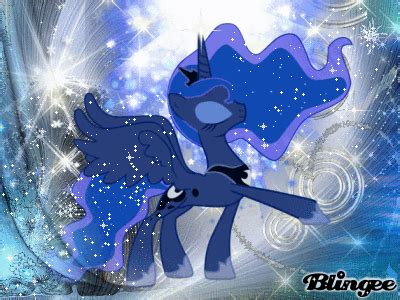 Princess Luna with her Hoof Out Blingee - My Little Pony Friendship is Magic Photo (36228496 ...