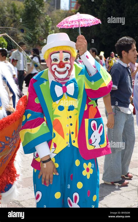 Clown parade in mexico city hi-res stock photography and images - Alamy