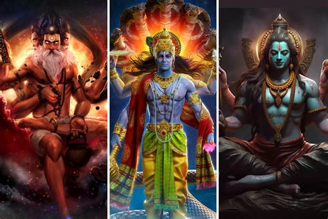 The Three Pillars of Hinduism: Brahma, Vishnu and Mahesh-Instaastro