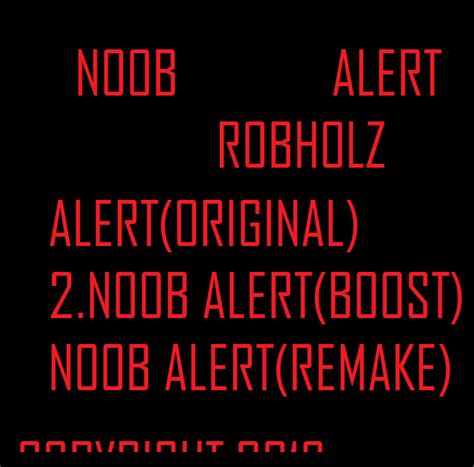 08. Roblox Soundtrack Noob Alertf : RBLX MUSIC : Free Download, Borrow ...