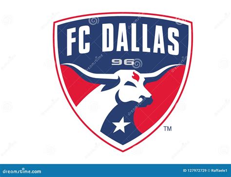 FC Dallas Logo editorial stock image. Illustration of teams - 127972729