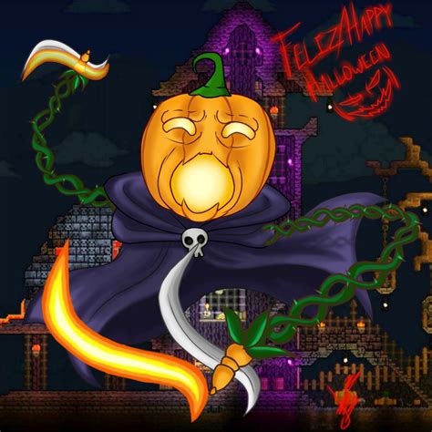 Terraria Pumpkin King