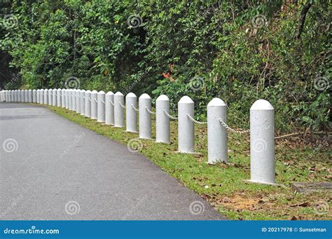 Road Bollards stock photo. Image of crash, sturdy, cement - 20217978