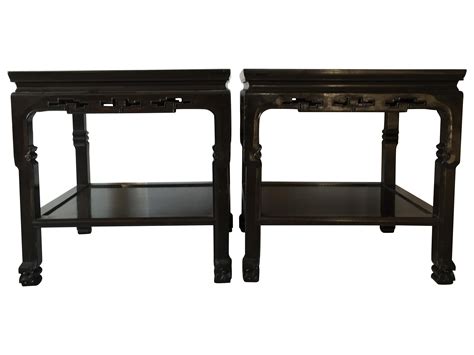 Chinoiserie Ming Style Side Tables - A Pair | Table, Side table ...