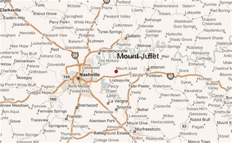 Mount Juliet Location Guide