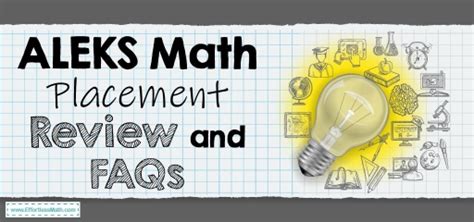 ALEKS Math Placement Review and FAQs - Effortless Math: We Help ...