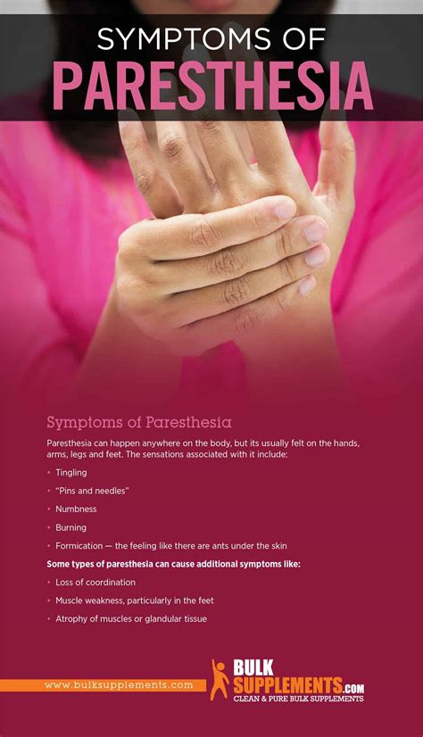 Paresthesia: Symptoms, Causes & Treatments