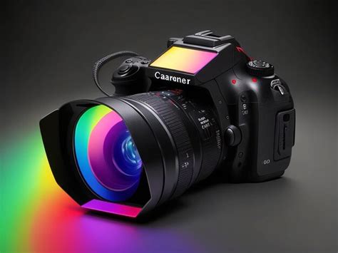 Premium AI Image | RGB colorful camera