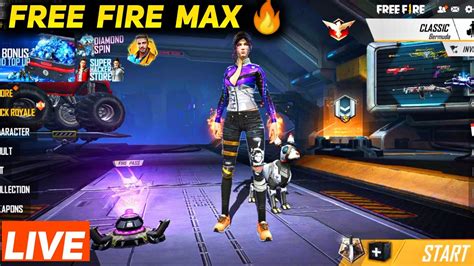 Free Fire MAX Live | What's New? - Free Fire Max Gameplay. - YouTube