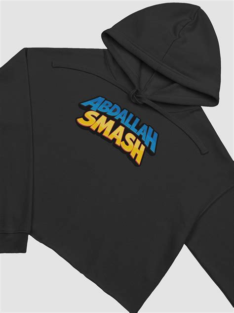 Abdallah Smash Core Cropped Hoodie