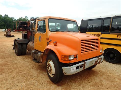 INTERNATIONAL GRAPPLE TRUCK, VIN/SN:1HTSDNXNXNA6 - S/A, IHC DIESEL ENGINE, A/T, RAMER KNUCKLE BOOM,