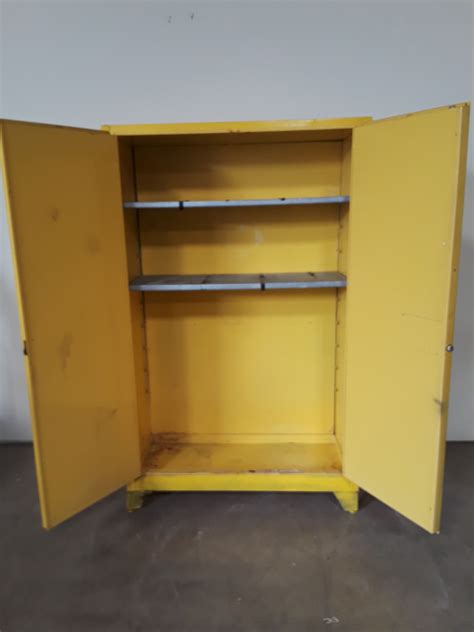 Flammable Liquid Safety Paint Storage Cabinet, 69" tall x 43" wide x 18 ...