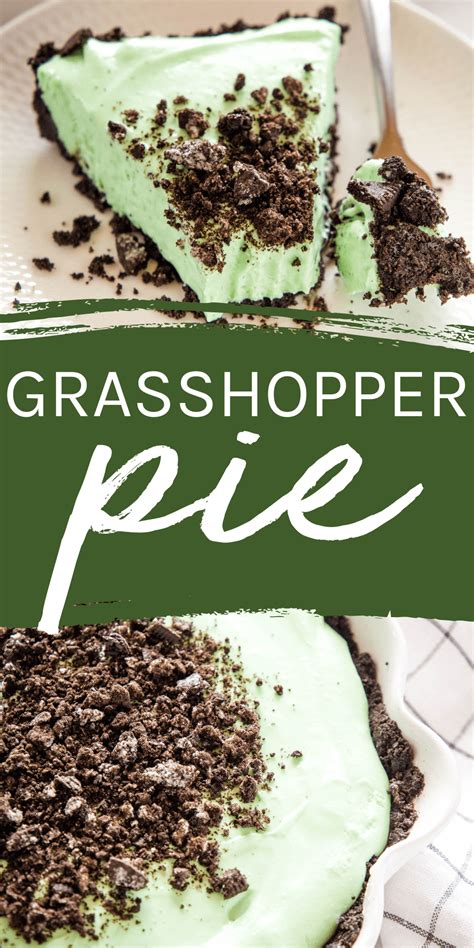 Grasshopper Pie - The Busy Baker