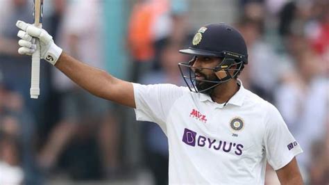 England v India: Rohit Sharma makes first overseas hundred at The Oval ...