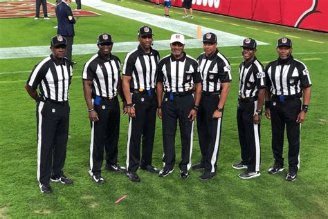 Sports world reacts to all-black referees on MNF - HBCU Gameday