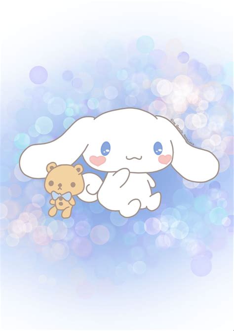 a white bunny holding a teddy bear on a blue and purple background with ...