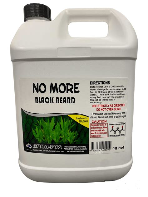 No More Black Beard Algae Removal 4 Litre | Aquarium and Reptiles