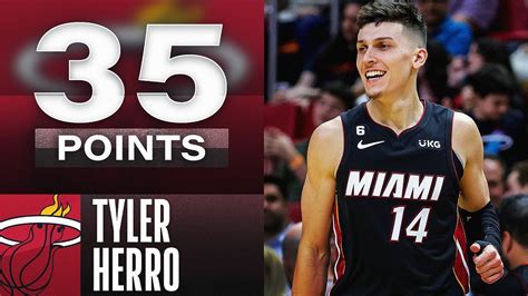 Tyler Herro Drills A CAREER-HIGH 9 Threes 🔥 | December 14, 2022 - YouTube