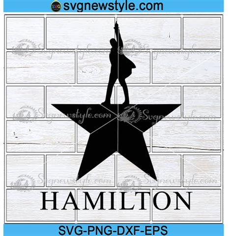 Hamilton Svg, American Musical Svg, Rise Up Png