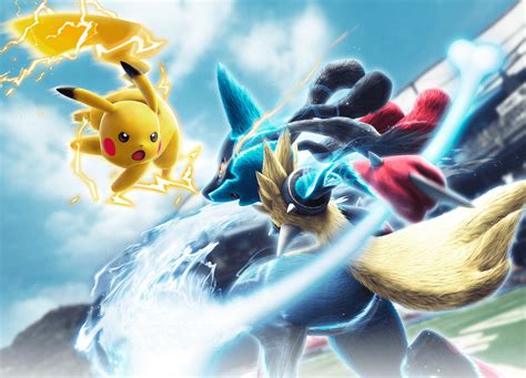 Lucario and Pikachu Wallpapers - Top Free Lucario and Pikachu Backgrounds - WallpaperAccess