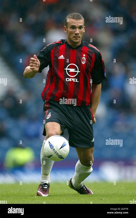 ANDRIY SHEVCHENKO AC MILAN 27 July 2002 Stock Photo - Alamy