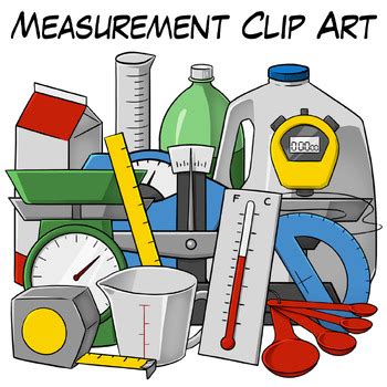 Measurement Clip Art by Digital Classroom Clipart | TpT