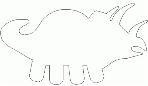 Dinosaur Cut Outs Printable