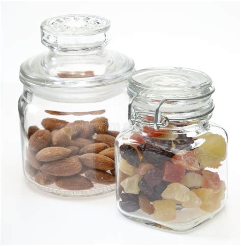 Dry Fruits and Fried Almonds in a Jar Stock Photo - Image of shot, fruits: 52809248