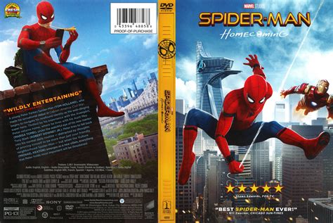 Spider-Man Homecoming DVD Scan : r/MovieCovers