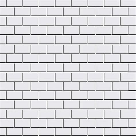 White Brick Effect Wall Tiles - Mural Wall