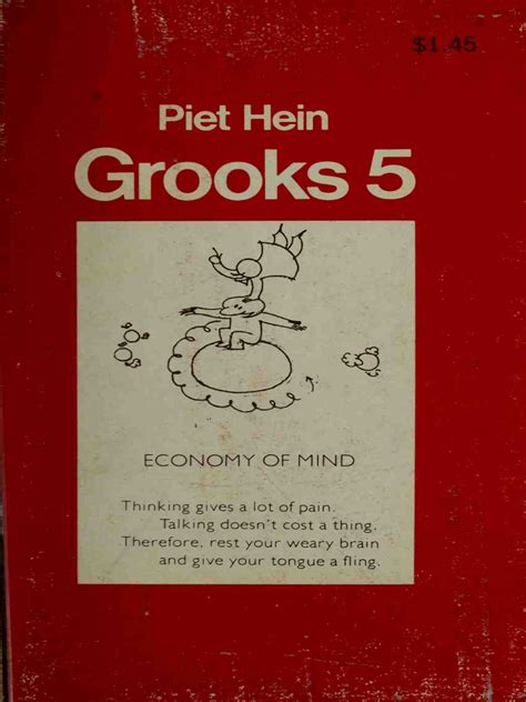 Piet Hein - Grooks 5 | Ficção e literatura