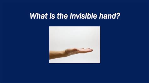 What is the Invisible Hand? - YouTube