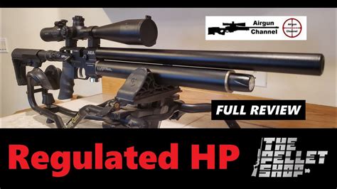 AEA HP Standard CUSTOM (Regulated) Hunting PCP Air Rifle @ the Pellet Shop (Full Review) - YouTube