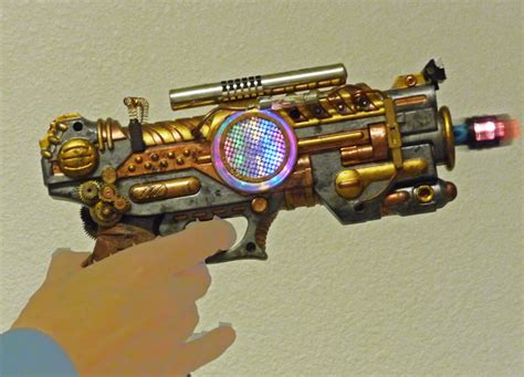 Steampunk Ray Gun Prop by wildebore on DeviantArt