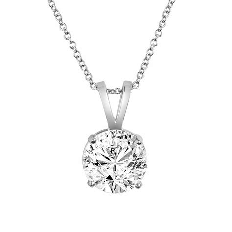 DIAMOND SOLITAIRE PENDANT .50CT - Beard's Diamonds