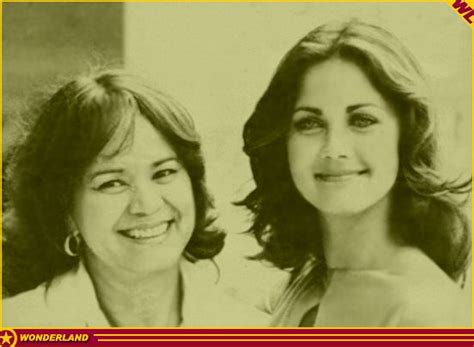 Lynda Carter and her mom Juanita. Lynda Carter, Mother Jeans, Mexican American, Caucasian ...